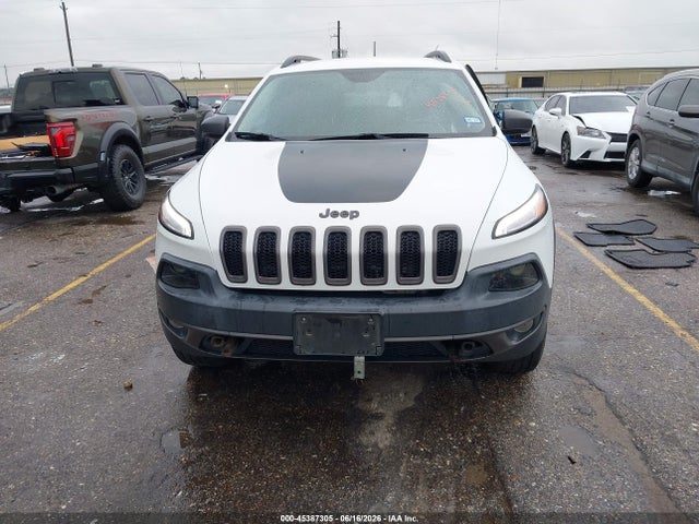 2018 Jeep Cherokee Trailhawk 4x4 მანქანა იყიდება აუქციონზე, vin: 1C4PJMBXXJD505387, აუქციონის ნომერი: 45387305