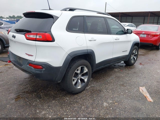 2018 Jeep Cherokee Trailhawk 4x4 მანქანა იყიდება აუქციონზე, vin: 1C4PJMBXXJD505387, აუქციონის ნომერი: 45387305