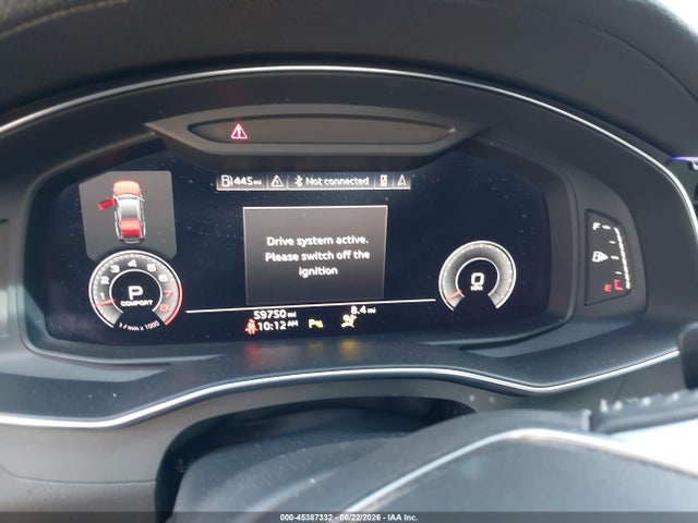 2019 Audi A7 55 Premium მანქანა იყიდება აუქციონზე, vin: WAUU2AF20KN053164, აუქციონის ნომერი: 45387332