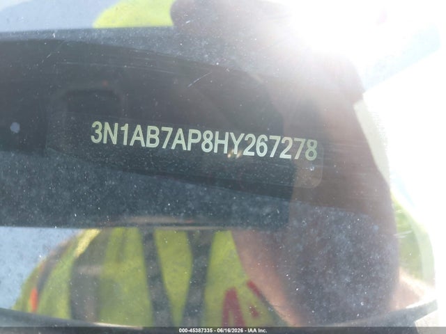 Aukcja sprzedaży 2017 Nissan Sentra S, vin: 3N1AB7AP8HY267278, numer aukcji: 45387335