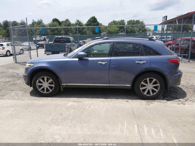 Aukcja sprzedaży 2006 Infiniti Fx35, vin: JNRAS08W36X211586, numer aukcji: 45387361