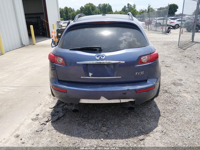 Aukcja sprzedaży 2006 Infiniti Fx35, vin: JNRAS08W36X211586, numer aukcji: 45387361