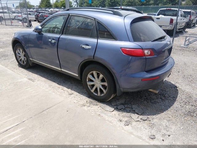Aukcja sprzedaży 2006 Infiniti Fx35, vin: JNRAS08W36X211586, numer aukcji: 45387361
