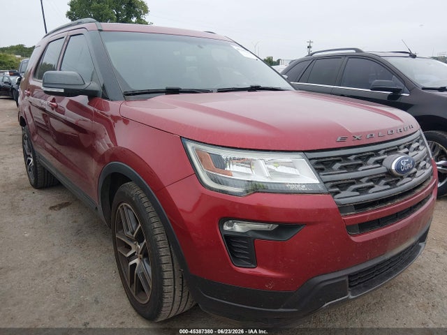 45387380 :رقم المزاد ، 1FM5K7D84KGA08391 vin ، 2019 Ford Explorer Xlt مزاد بيع