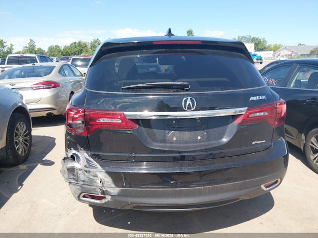 2014 Acura Mdx Technology Package მანქანა იყიდება აუქციონზე, vin: 5FRYD4H46EB045389, აუქციონის ნომერი: 45387390