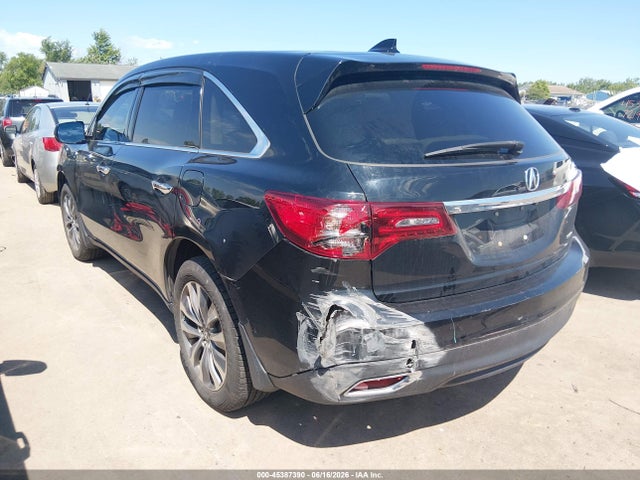 2014 Acura Mdx Technology Package მანქანა იყიდება აუქციონზე, vin: 5FRYD4H46EB045389, აუქციონის ნომერი: 45387390
