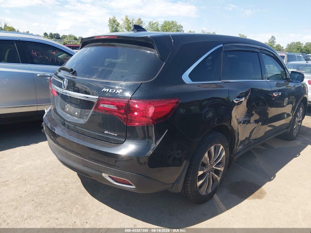 2014 Acura Mdx Technology Package მანქანა იყიდება აუქციონზე, vin: 5FRYD4H46EB045389, აუქციონის ნომერი: 45387390