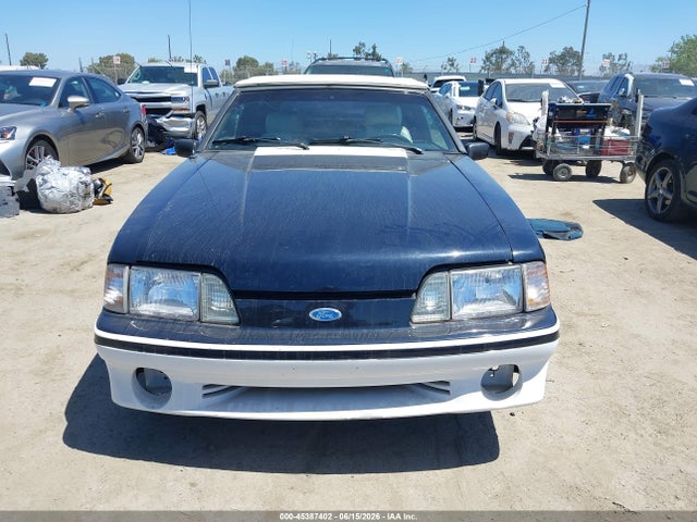 45387402 :رقم المزاد ، 1FABP45E5KF163880 vin ، 1989 Ford Mustang Gt/cobra Gt مزاد بيع
