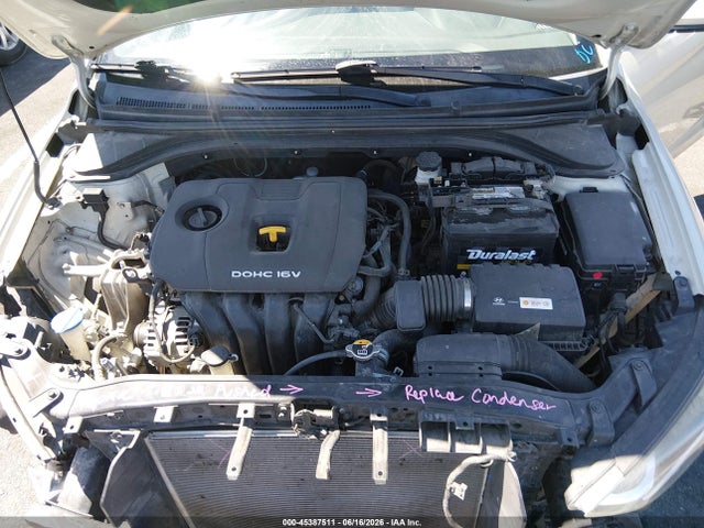 2017 Hyundai Elantra Se მანქანა იყიდება აუქციონზე, vin: KMHD74LF0HU085314, აუქციონის ნომერი: 45387511