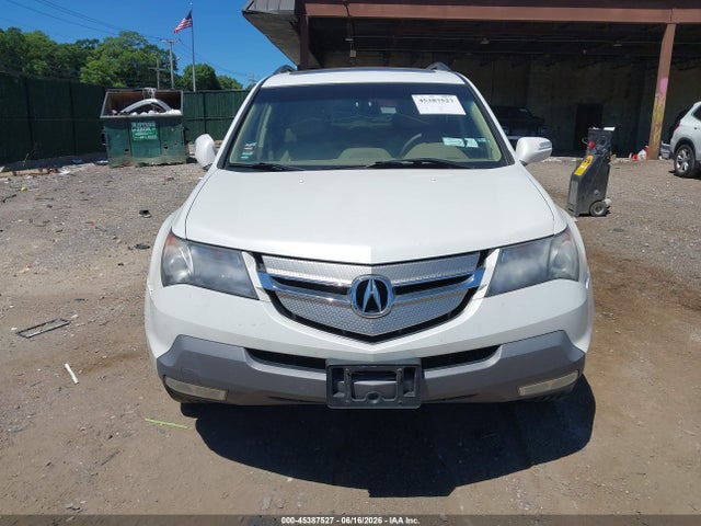 45387527 :رقم المزاد ، 2HNYD28869H507839 vin ، 2009 Acura Mdx Sport Package مزاد بيع