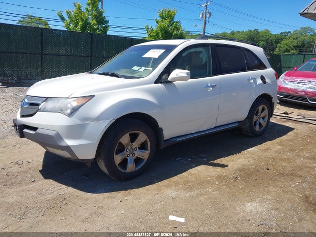 45387527 :رقم المزاد ، 2HNYD28869H507839 vin ، 2009 Acura Mdx Sport Package مزاد بيع