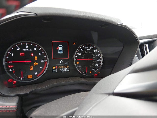 Продаж на аукціоні авто 2024 Subaru Wrx Limited, vin: JF1VBAN62R9817567, номер лоту: 45387539