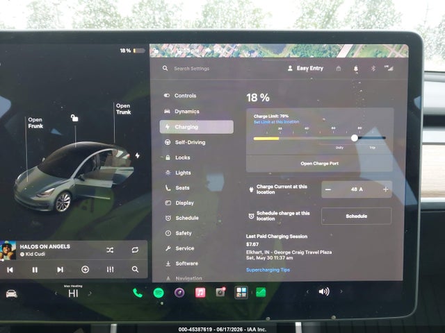 Продажа на аукционе авто 2020 Tesla Model 3 Long Range Dual Motor All-wheel Drive, vin: 5YJ3E1EB0LF620187, номер лота: 45387619