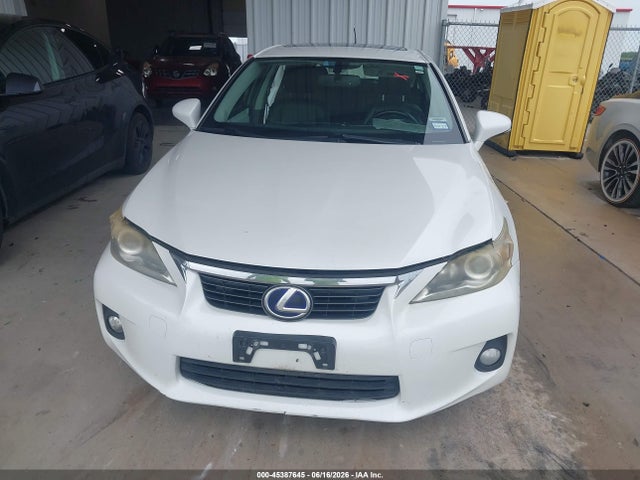 45387645 :رقم المزاد ، JTHKD5BH4D2144365 vin ، 2013 Lexus Ct 200h مزاد بيع