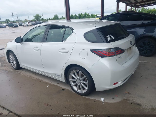 45387645 :رقم المزاد ، JTHKD5BH4D2144365 vin ، 2013 Lexus Ct 200h مزاد بيع