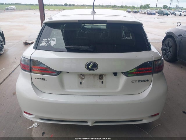45387645 :رقم المزاد ، JTHKD5BH4D2144365 vin ، 2013 Lexus Ct 200h مزاد بيع