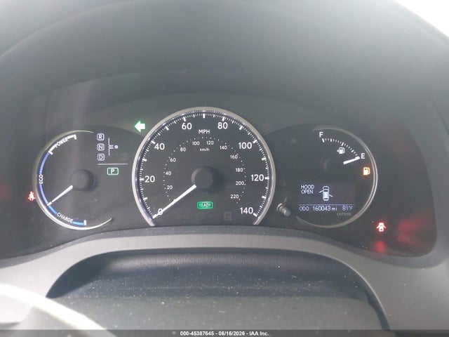 45387645 :رقم المزاد ، JTHKD5BH4D2144365 vin ، 2013 Lexus Ct 200h مزاد بيع