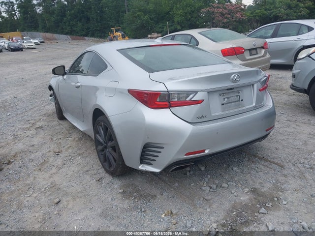 Auction sale of the 2016 Lexus Rc 200t, vin: JTHHA5BC9G5001423, lot number: 45387706