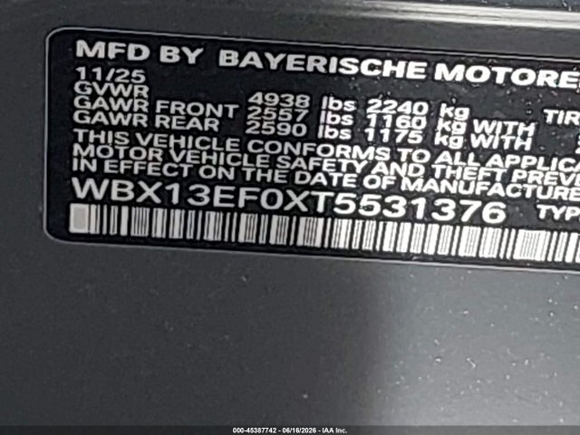 BMW X1 M35i 2026 WBX13EF0XT5531376 Image 9
