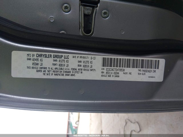 2013 Chrysler 300 300s მანქანა იყიდება აუქციონზე, vin: 2C3CCAGT7DH739530, აუქციონის ნომერი: 45387753