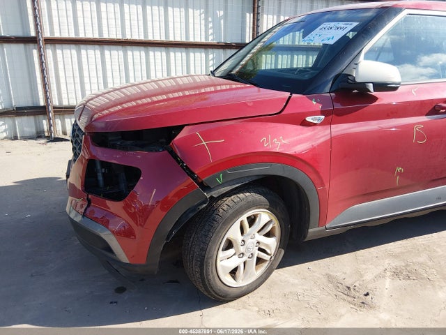 45387891 :رقم المزاد ، KMHRB8A37MU105735 vin ، 2021 Hyundai Venue Se مزاد بيع