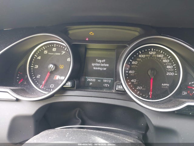 2013 Audi Rs 5 4.2 მანქანა იყიდება აუქციონზე, vin: WUAC6AFR7DA900985, აუქციონის ნომერი: 45387982