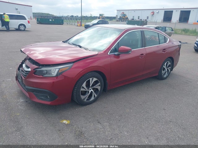 45388098 :رقم المزاد ، 4S3BWAF62M3020795 vin ، 2021 Subaru Legacy Premium مزاد بيع