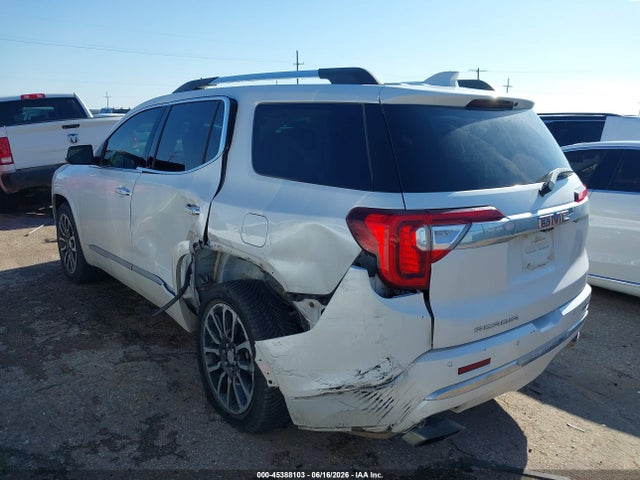2020 Gmc Acadia Fwd Denali მანქანა იყიდება აუქციონზე, vin: 1GKKNPLS8LZ162382, აუქციონის ნომერი: 45388103