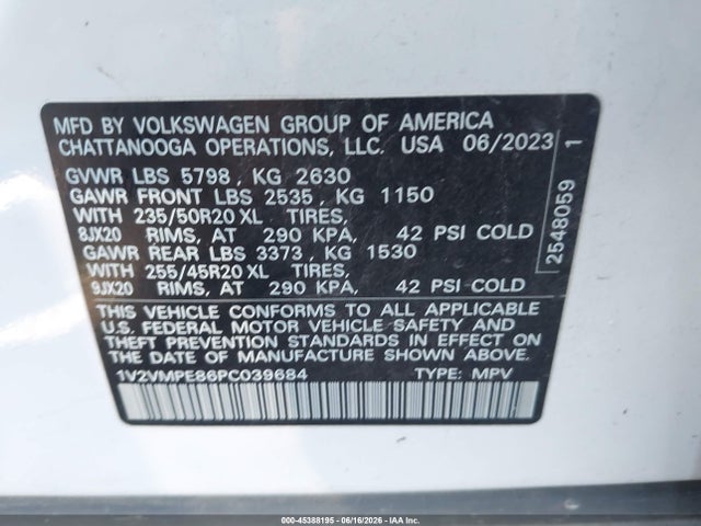 Volkswagen Id.4 Pro/pro S 2023 1V2VMPE86PC039684 Image 9