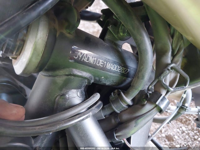 Auction sale of the 2021 Yamaha Xtz690, vin: JYADM10E1MA002827, lot number: 45388202
