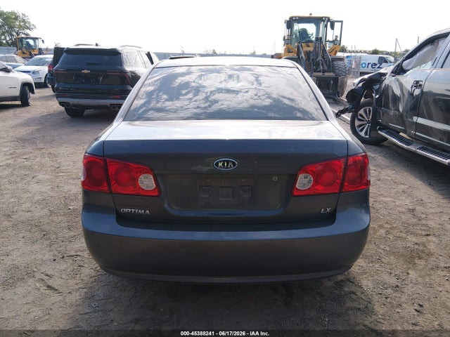 2008 Kia Optima Lx მანქანა იყიდება აუქციონზე, vin: KNAGE123285257346, აუქციონის ნომერი: 45388241