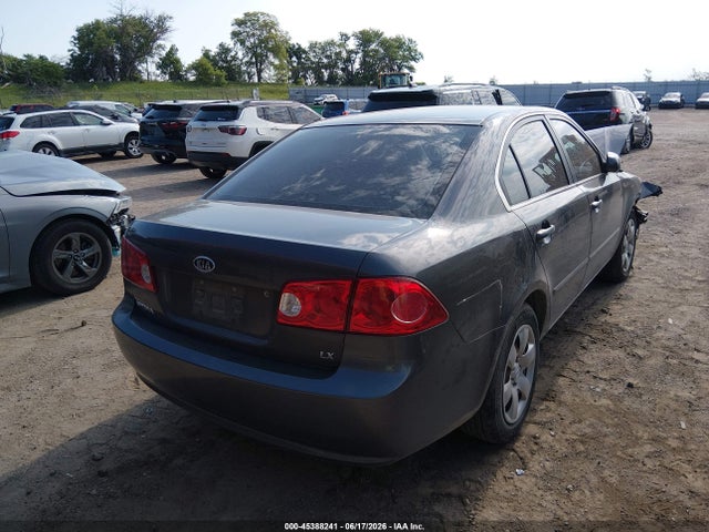 2008 Kia Optima Lx მანქანა იყიდება აუქციონზე, vin: KNAGE123285257346, აუქციონის ნომერი: 45388241