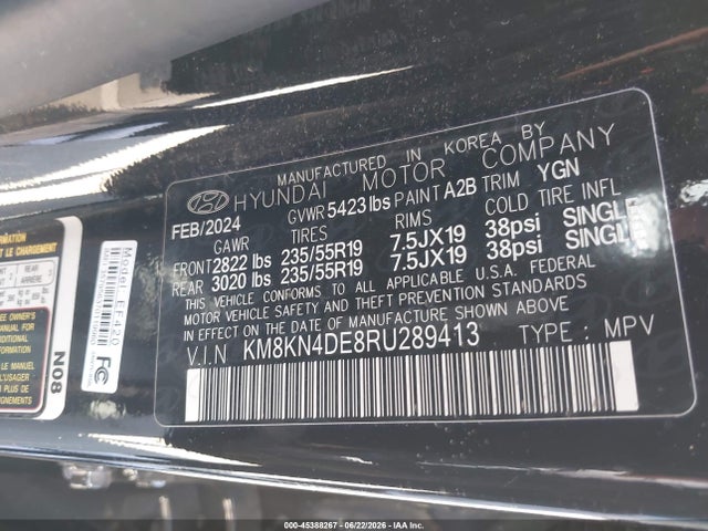 Hyundai Ioniq 5 Sel 2024 KM8KN4DE8RU289413 Image 9