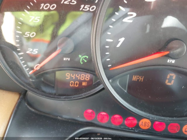 Aukcja sprzedaży 2000 Porsche Boxster, vin: WP0CA2981YU624196, numer aukcji: 45388287