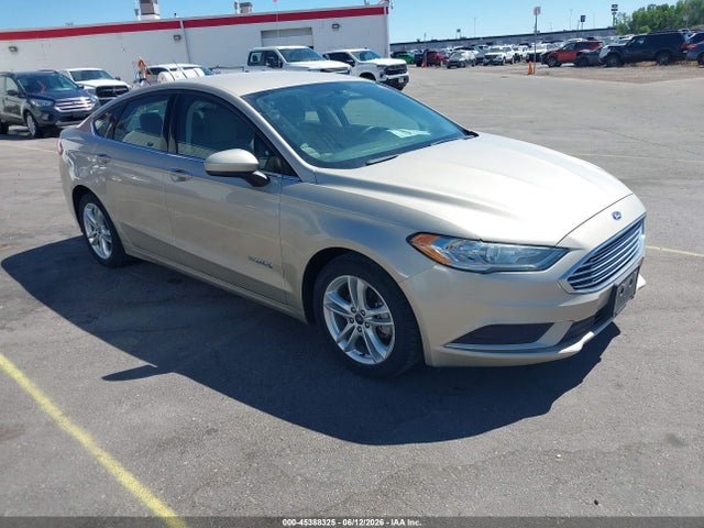 Ford Fusion Hybrid S 2018 3FA6P0UU2JR209444 Image 1