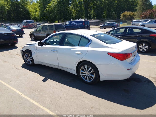 Продаж на аукціоні авто 2016 Infiniti Q50 3.0t Premium, vin: JN1EV7AR0GM341286, номер лоту: 45388372