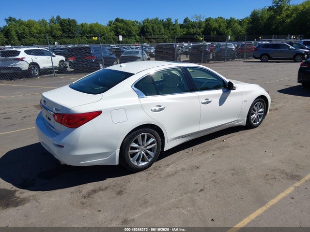 Продаж на аукціоні авто 2016 Infiniti Q50 3.0t Premium, vin: JN1EV7AR0GM341286, номер лоту: 45388372
