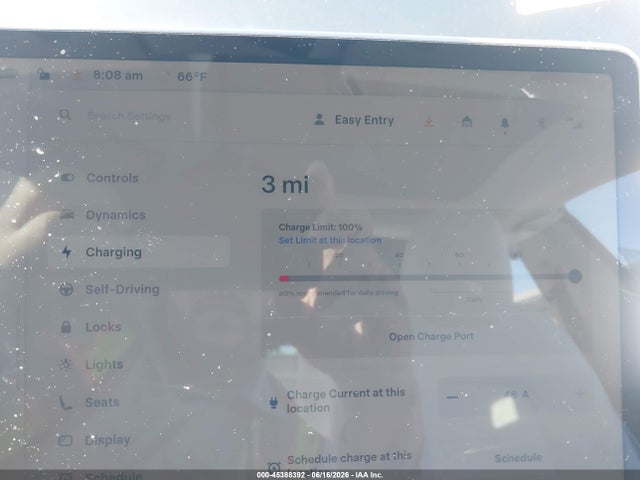 45388392 :رقم المزاد ، 5YJ3E1EC1PF669929 vin ، 2023 Tesla Model 3 Performance Dual Motor All-wheel Drive مزاد بيع
