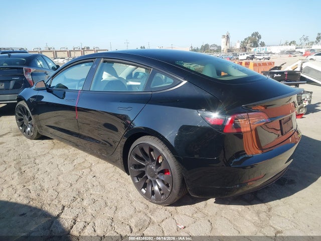 45388392 :رقم المزاد ، 5YJ3E1EC1PF669929 vin ، 2023 Tesla Model 3 Performance Dual Motor All-wheel Drive مزاد بيع