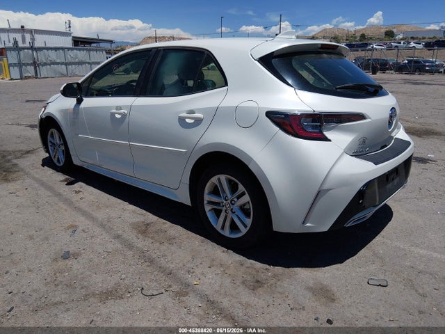 2019 Toyota Corolla Se მანქანა იყიდება აუქციონზე, vin: JTNK4RBE3K3023327, აუქციონის ნომერი: 45388420
