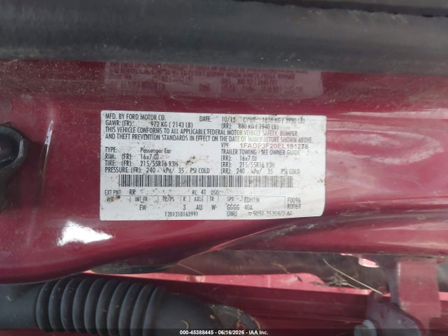 Продажа на аукционе авто 2014 Ford Focus Se, vin: 1FADP3F20EL181278, номер лота: 45388445