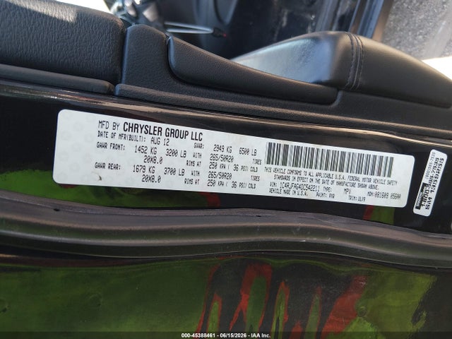 Aukcja sprzedaży 2013 Jeep Grand Cherokee Laredo, vin: 1C4RJFAG4DC542211, numer aukcji: 45388461