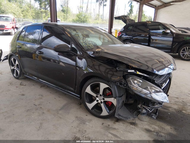 45388465 :رقم المزاد ، 3VW4T7AU3HM028299 vin ، 2017 Volkswagen Golf Gti Autobahn 4-door/s 4-door/se 4-door/sport 4-door مزاد بيع