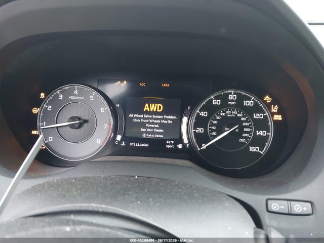 45388486 :رقم المزاد ، 5J8TC2H70LL032310 vin ، 2020 Acura Rdx Advance Package مزاد بيع