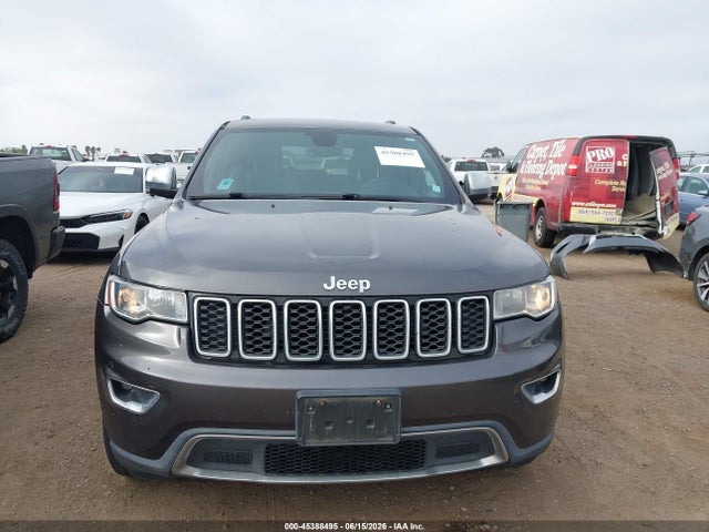 Продаж на аукціоні авто 2017 Jeep Grand Cherokee Limited 4x4, vin: 1C4RJFBGXHC602674, номер лоту: 45388495