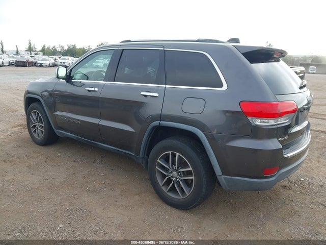 Продаж на аукціоні авто 2017 Jeep Grand Cherokee Limited 4x4, vin: 1C4RJFBGXHC602674, номер лоту: 45388495