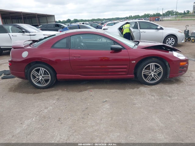 2003 Mitsubishi Eclipse Gts მანქანა იყიდება აუქციონზე, vin: 4A3AC74H73E079126, აუქციონის ნომერი: 45388617