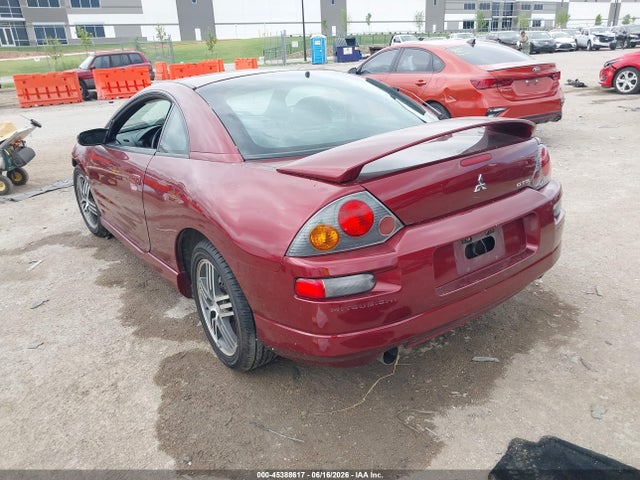 2003 Mitsubishi Eclipse Gts მანქანა იყიდება აუქციონზე, vin: 4A3AC74H73E079126, აუქციონის ნომერი: 45388617