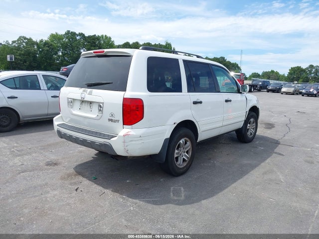 45388638 :رقم المزاد ، 2HKYF18515H533346 vin ، 2005 Honda Pilot Ex-l مزاد بيع