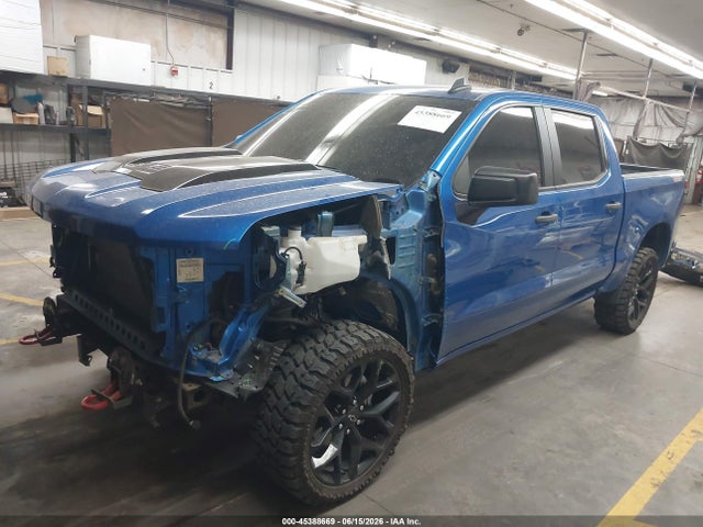 3GCPDCED1NG522106 Chevrolet Silverado 1500 4wd Short Bed Custom Trail Boss